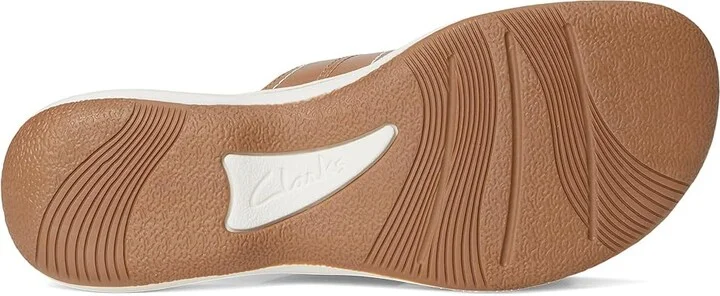 Clarks Breeze Maye Women's Sandals Warm Beige Synthetic : 9 B - Medium - Image 3