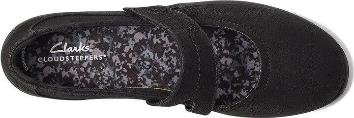 Clarks Breeze MJ Women's Flat Shoes Black Synthetic : 9 B - Medium - Image 2