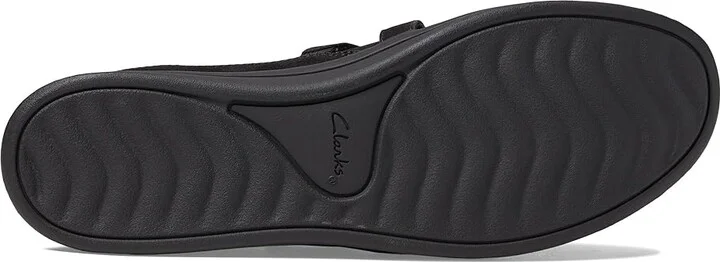 Clarks Breeze MJ Women's Flat Shoes Black Synthetic : 9 B - Medium - Image 3