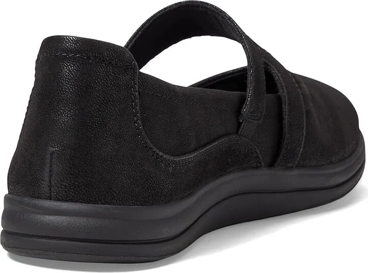 Clarks Breeze MJ Women's Flat Shoes Black Synthetic : 9 B - Medium - Image 4