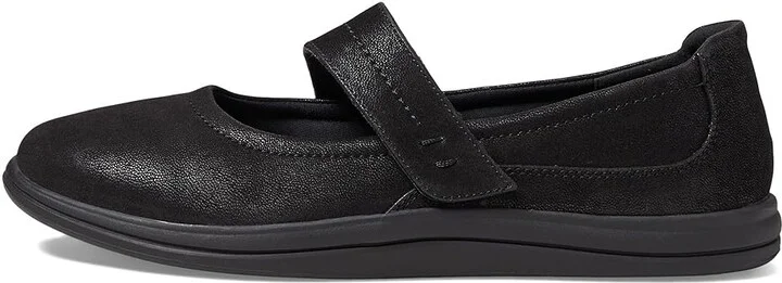 Clarks Breeze MJ Women's Flat Shoes Black Synthetic : 9 B - Medium - Image 6