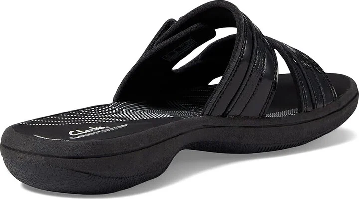 Clarks Breeze Piper Women's Shoes Black Patent Synthetic : 7 B - Medium - Image 4