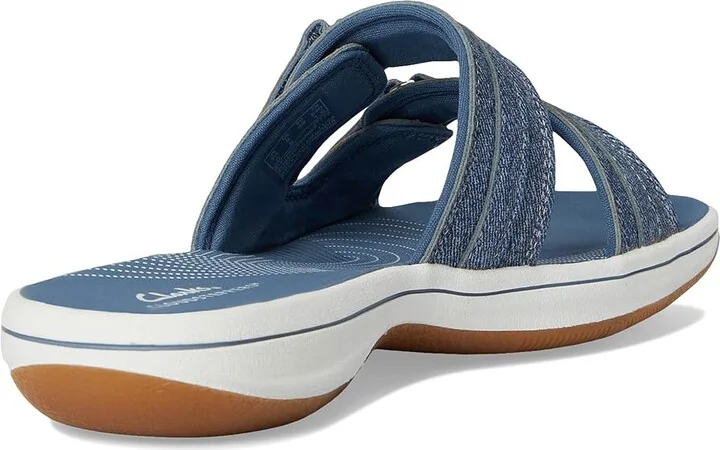 Clarks Breeze Piper Women's Shoes Dark Denim Synthetic : 12 B - Medium - Image 4