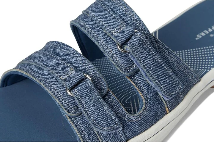 Clarks Breeze Piper Women's Shoes Dark Denim Synthetic : 12 B - Medium - Image 7