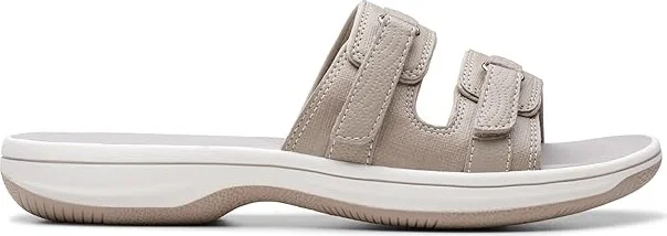 Clarks Breeze Piper Women's Shoes Light Taupe Synthetic : 7 B - Medium - Image 6