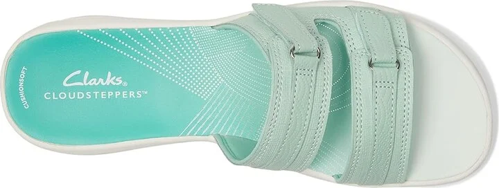 Clarks Breeze Piper Women's Shoes Turquoise Ombre Synthetic : 8 B - Medium - Image 2