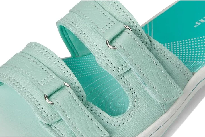 Clarks Breeze Piper Women's Shoes Turquoise Ombre Synthetic : 8 B - Medium - Image 7