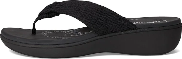 Clarks Breeze Rae Erin Women's Sandals Black Textile : 11 B - Medium, Rubber - Image 6
