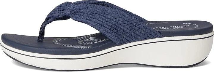 Clarks Breeze Rae Erin Women's Sandals Navy Textile : 11 D - Wide, Rubber - Image 6