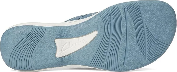 Clarks Breeze Reyna Women's Sandals Denim Synthetic : 12 B - Medium - Image 3