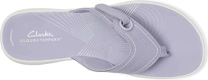 Clarks Breeze Reyna Women's Sandals Lavender Synthetic : 9 B - Medium - Image 2