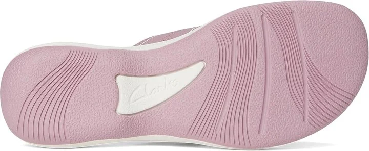 Clarks Breeze Reyna Women's Sandals Purple Synthetic : 11 B - Medium - Image 3