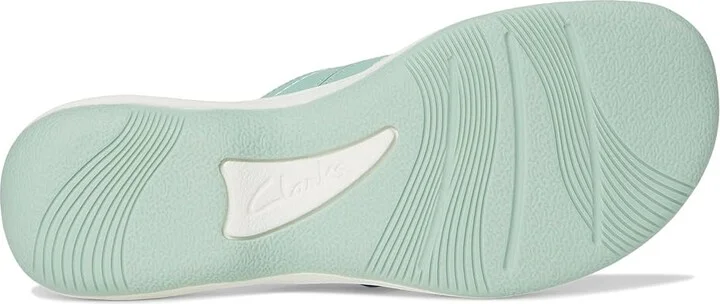 Clarks Breeze Reyna Women's Sandals Turquoise Synthetic : 7 B - Medium - Image 3