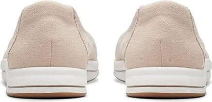 Clarks Breeze Roam Women's Flat Shoes Light Sand Textile : 9.5 B - Medium, Polyester/Rubber - Image 4