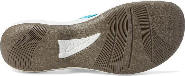 Clarks Breeze Sea Women's Sandals Aqua Synthetic 2 : 5 B - Medium - Image 3