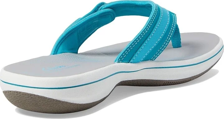 Clarks Breeze Sea Women's Sandals Aqua Synthetic 2 : 5 B - Medium - Image 4
