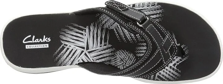 Clarks Breeze Sea Women's Sandals Black Synthetic : 5 B - Medium - Image 3