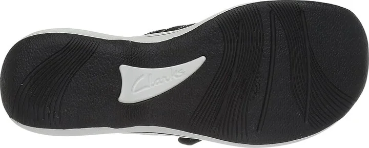 Clarks Breeze Sea Women's Sandals Black Synthetic : 5 B - Medium - Image 4