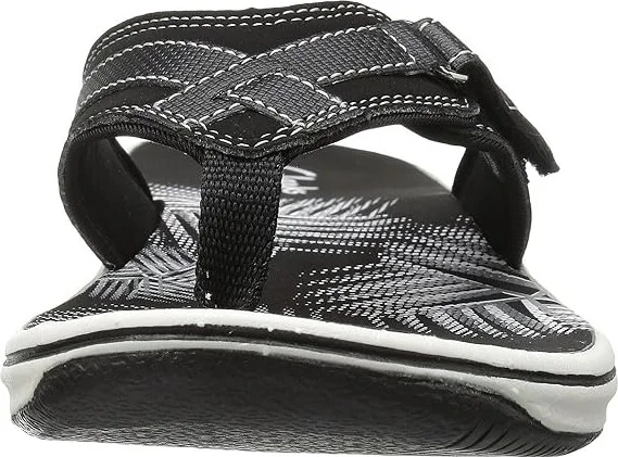 Clarks Breeze Sea Women's Sandals Black Synthetic : 5 B - Medium - Image 6