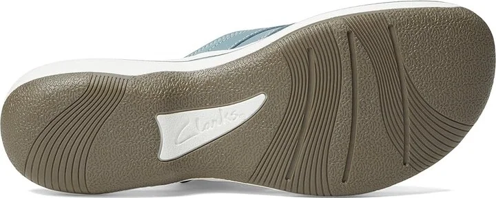 Clarks Breeze Sea Women's Sandals Blue Grey Synthetic : 6 B - Medium - Image 4