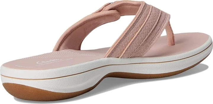 Clarks Breeze Sea Women's Sandals Blush Interest Synthetic : 5 B - Medium - Image 4