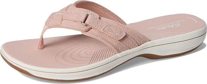 Clarks Breeze Sea Women's Sandals Blush Interest Synthetic : 5 B - Medium - Image 5