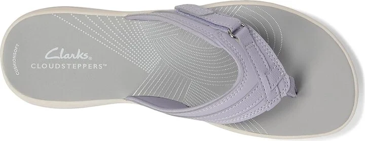 Clarks Breeze Sea Women's Sandals Lavender Nubuck : 5 B - Medium, Synthetic - Image 2