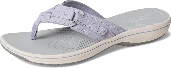 Clarks Breeze Sea Women's Sandals Lavender Nubuck : 5 B - Medium, Synthetic - Image 5
