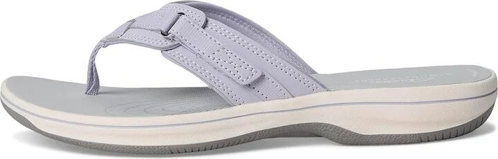 Clarks Breeze Sea Women's Sandals Lavender Nubuck : 5 B - Medium, Synthetic - Image 6