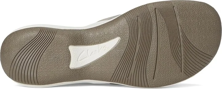 Clarks Breeze Sea Women's Sandals Light Taupe Synthetic : 5 B - Medium - Image 3