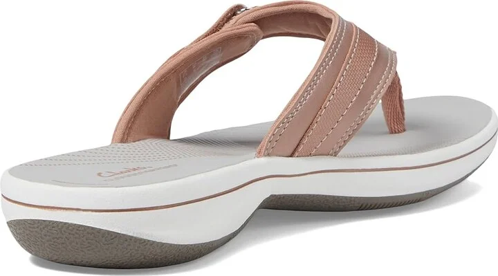 Clarks Breeze Sea Women's Sandals Rose Gold : 6 B - Medium, Synthetic - Image 5