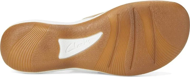 Clarks Breeze Sea Women's Sandals Sand Interest Synthetic : 10 B - Medium - Image 3