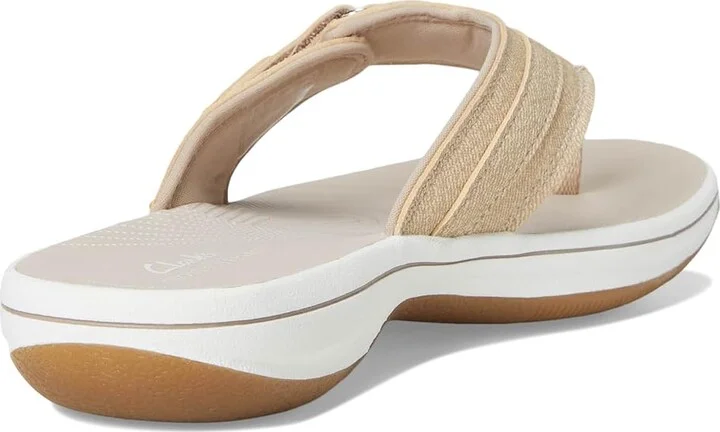 Clarks Breeze Sea Women's Sandals Sand Interest Synthetic : 10 B - Medium - Image 4