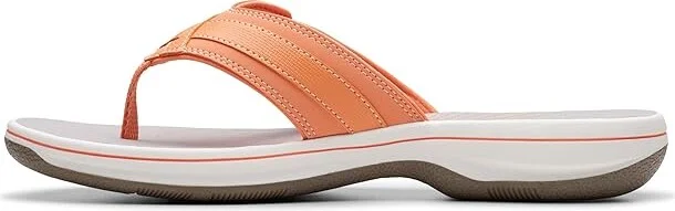 Clarks Breeze Sea Women's Sandals Tangerine/Pop Synthetic : 9 B - Medium - Image 5