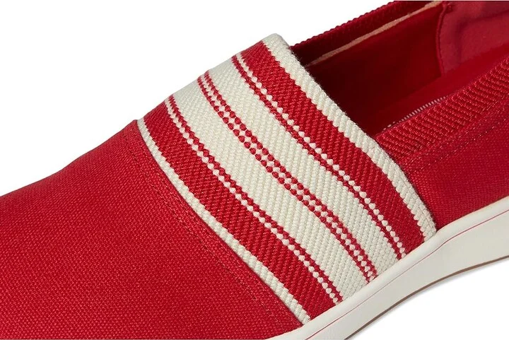 Clarks Breeze Sky Mist Women's Flat Shoes Red Textile : 7 A - Narrow, Rubber - Image 7