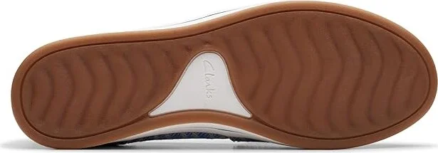 Clarks Breeze Step II Women's Shoes Denim Blue Textile : 8 B - Medium - Image 3