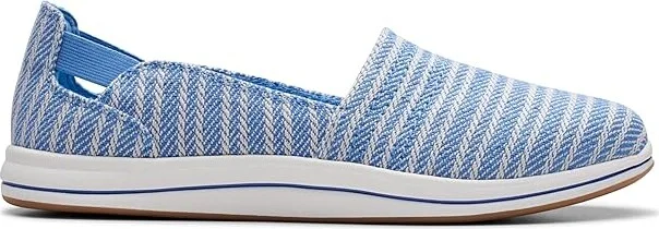 Clarks Breeze Step II Women's Shoes Denim Blue Textile : 8 B - Medium - Image 6
