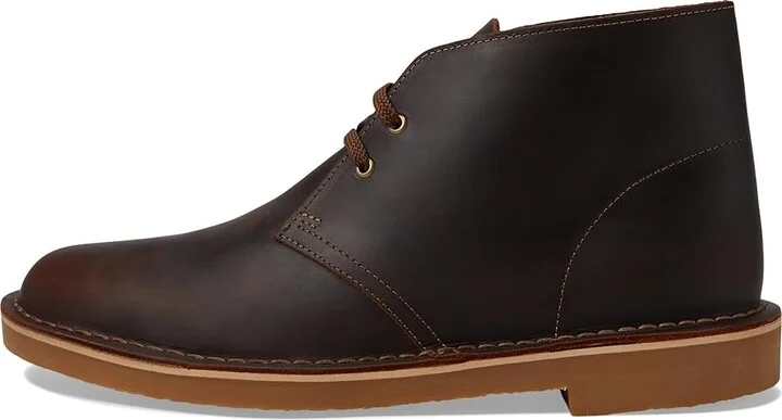 Clarks Bushacre 3 Men's Shoes Beeswax Leather : 8.5 D - Medium - Image 6