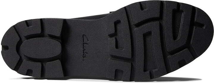 Clarks Calla Ease Women's Shoes Black Leather : 5 B - Medium - Image 3