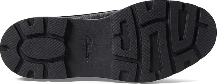 Clarks Calla Zip Women's Boots Black Leather : 8 B - Medium - Image 3