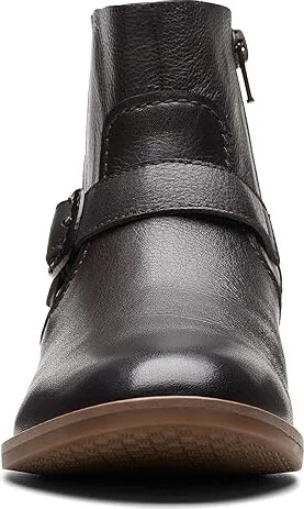 Clarks Camzin Loop Women's Boots Dark Brown Leather : 7 B - Medium - Image 5