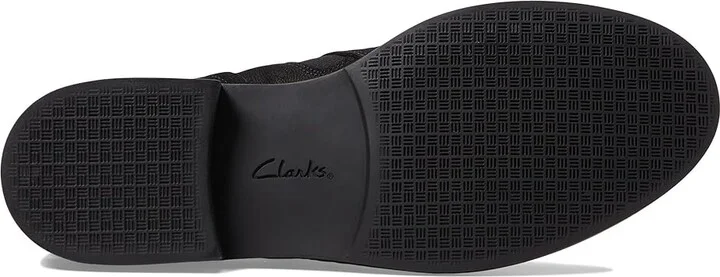 Clarks Camzin Pace Women's Flat Shoes Black Nubuck : 7.5 D - Wide - Image 3