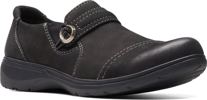 Clarks Carleigh Pearl Leather Flat