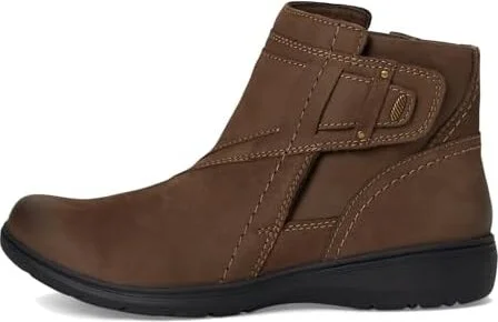 Clarks Carleigh Style Women's Boots Mushroom Nubuck : 5 B - Medium, Leather/Rubber - Image 6