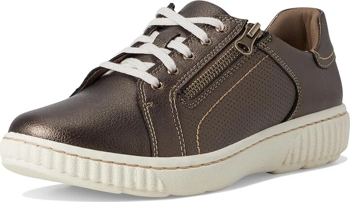 Clarks Caroline Janna Women's Shoes Bronze Leather : 7 B - Medium - Image 5