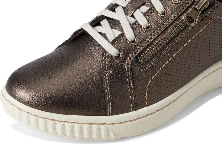 Clarks Caroline Janna Women's Shoes Bronze Leather : 7 B - Medium - Image 7