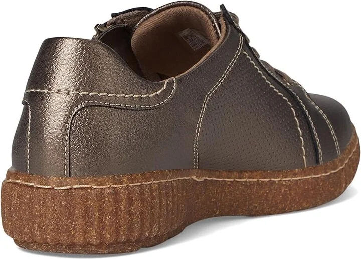 Clarks Caroline Janna Women's Shoes Bronze Metallic : 7 B - Medium, Leather - Image 4
