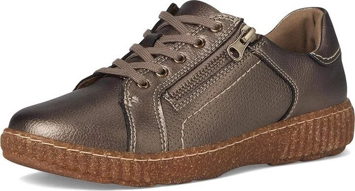Clarks Caroline Janna Women's Shoes Bronze Metallic : 7 B - Medium, Leather - Image 5