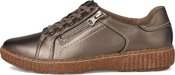 Clarks Caroline Janna Women's Shoes Bronze Metallic : 7 B - Medium, Leather - Image 6