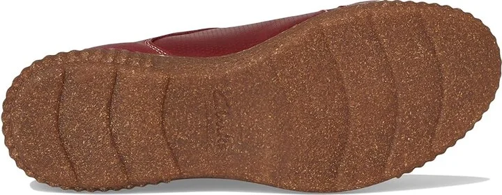 Clarks Caroline Janna Women's Shoes Red Leather : 6.5 B - Medium - Image 3